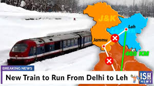 New Train To Run From Delhi To Leh Youtube If you are searching for affordable flights from leh to jammu, why look elsewhere?