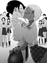 Rule 34 - Kissing Kissing Pandacorya School Uniform Sky Dogma Surprise Kiss  Surprised Tagme Yuri | 7434255