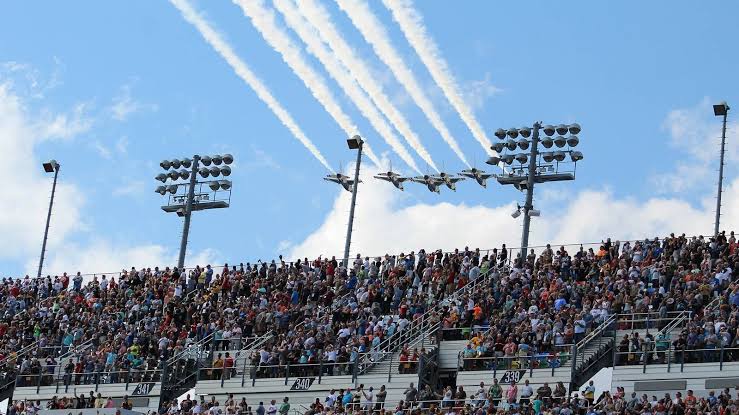 Military flyover