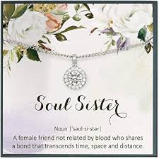 We did not find results for: Amazon Com Grace Of Pearl Soul Sister Gift Best Friend Necklace Soul Sister Necklace Best Friend Birthday Gift For Soul Sister Quote Bff Jewelry