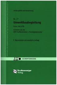 Bitte versuchen sie es zu einem späteren zeitpunkt erneut. Buch Umweltbaubegleitung Leistungsbild Und Honorierung Fraunhofer Irb Baufachinformation De