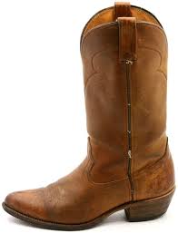 Details About Vtg Mens Acme Dingo Cowboy Leather Brown Boots