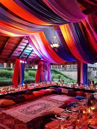 Arabian Nights Morrocan Party Theme Bright Drapping And Colour Splash Creating Mood Urban Ent Arabian Theme Party Moroccan Theme Party Arabian Nights Party
