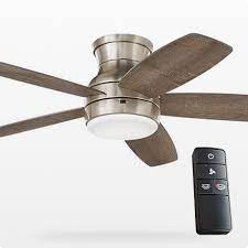 The merwry matte black 52 in. Ceiling Fans