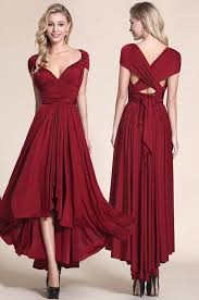 Convertible High Low Bridesmaid Dress High Low Bridesmaid Dresses Infinity Dress Ways To Wear Infinity Dress Bridesmaid