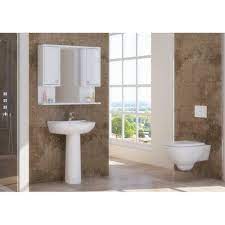 Perge banyo dolabı 65 cm modeli banyo dekorasyonunuza farklılık kazandırın. Just Home Vira Ust Modul Aynali Banyo Dolabi Evidea