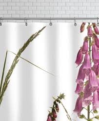 Flora Fingerhut Shower Curtain