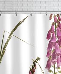 flora fingerhut shower curtain