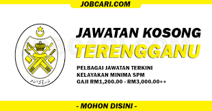 Portal ini diwujudkan untuk membantu golongan b40, yang sekarang ini tersepit dengan kehidupan harian dek pkpp dan wabak pandemik coronavirus terengganu. Media 11 Jawatan Kosong Di Terengganu Minima Spm Gaji Rm1 200 00 Rm3 000 00