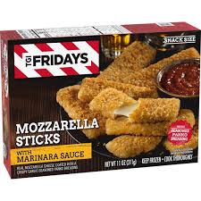 Tender chicken is stuffed with 100% real mozzarella and smothered in rich tomato sauce. Tgi Fridays Mozzarella Sticks With Marinara Sauce Hy Vee Aisles Online Grocery Shopping