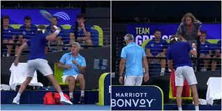 Please note that you can enjoy your viewing of the live streaming: Stefanos Tsitsipas Told Off By Mom After Hitting Dad In Atp Cup Meltdown