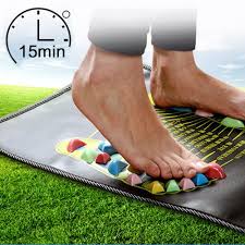1pc Gravel Foot Massage Mat Square Health Care Massage Fitness Stone Road Foot Pad Foot Massage Cushion Foot Reflexology Foot Massage Acupressure