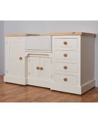 free standing belfast sink unit with