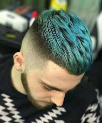 Wonderful Sea Green Short Thich Haircuts For Men Thickhairmenshairstyles Men Hair Color Hair Styles Stylish Hair