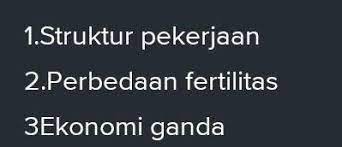 Maybe you would like to learn more about one of these? Dibawah Ini Contoh Faktor Pendorong Mobilitas Sosial Pada Penyebab Struktural Adalah Brainly Co Id