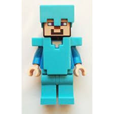The helmet is one of five minecraft armor pieces that the player can wear. Lego Minecraft Steve Medium Azure Helmet And Armor 21117 Minifigure Walmart Com