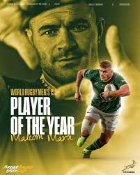 Rugby player of the year announced