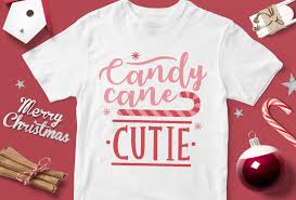 Merry christmas 2015 stripes candy quotes hanging on wires in front of gray gradient background 3d render template. Candy Cane Cutie Funny Christmas Quotes Svg By Cuttingsvg Thehungryjpeg Com