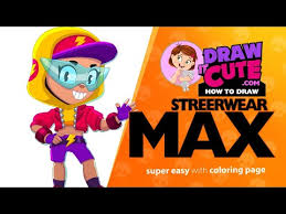 Below is a list of all max's skins. How To Draw Calavera Piper Brawl Stars Super Easy Drawing Tutorial With Coloring Page Youtube