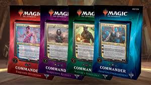 The gathering card game products. Commander 2018 Decklists