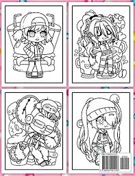 Cat colouring pages activity village. Gacha Life Coloring Book Gacha Life Fantastic Adults Coloring Books True Gifts For Family Featuring Official Anime Characters From Gacha Club And New Characters And More Scott Jamess Amazon Sg Books