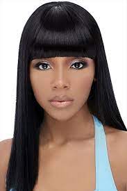 Settle for a standard black weave with a fine texture and straight, layered bangs. African American Hairstyles For Long Hair Black Hairstyles With Weave Hair Styles 2014 Stylish Hair