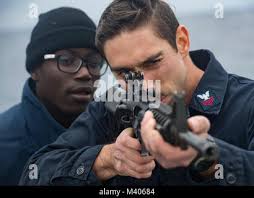 180206-N-RG482-392 ADRIATIC SEA (Feb. 6, 2018) Sonar Technician (Surface)  2nd Class Samuel Wellington