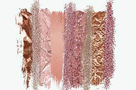 Rose Gold Brush Strokes Rose Gold Brush Strokes Layered Psd Style And Png Easy Customization And Made Of Beaut Rose Gold Brushes Brush Strokes Color Swatches