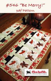 Be Merry Table Runner Digital Pattern By Cleo And Me Etsy Christmas Table Runner Pattern Table Runner Pattern Christmas Table Runner