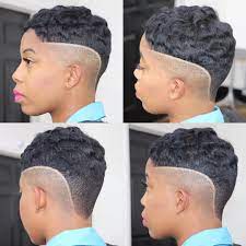 Generally, they make women appear elegant and these are just some of the best short hairstyles for black women. The Look Off Style Grace Which Is A Attitude That Is Created Within You Cute Short Haircuts Short Natural Hair Styles Short Shaved Hairstyles