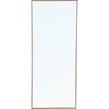 Our collection of large, standing floor mirrors includes styles framed in iron and brass, oak and mango wood, and beaded and embossed designs. Shop Now For The Elegant Lighting Mr408x 30 Eternity 72 X 30 Rectangular Metal Framed Wall Mirror Brass Home Decor Mirrors Full Length Mirror Accuweather Shop