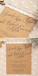 Affordable Simple Country Lace Wedding Invitations Ewls021 As Low As 1 79 Lace Wedding Invitations Creative Wedding Invitations Wedding Invitations