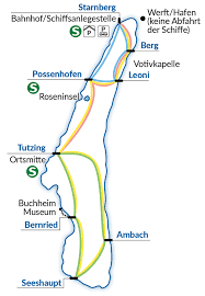 De starnberger see (tot 1962: Fahrplan Der Schifffahrt Starnberger See