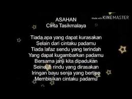 6,024 views kamis, 24 jun 2021 13:09 wib. Asahan Cinta Tasik Malaya Lirik Top Musik Youtube