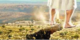 How “Jesus's” feet split the Mount of Olives. – Decluttering Religion.