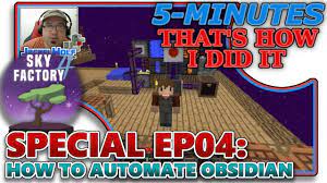 This post is to give you a quick start on the basic commands to get you started! 5 Minutes Thats How I Did It Now With Sky Factory 4 Feed The Beast