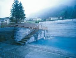 Therme Vals Peter Zumthor Graubunden Canton Switzerland 1996 Therme Vals Therme Im Freien