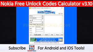 Just upgraded to ios 15? Nokia Free Unlock Codes Calculator V3 10 Feature Phones Repair Tool