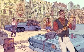 Cyberpunk 2077 steelbook valentinos chega ao brasil, e tem. Cyberpunk 2077 Art From Josan Gonzalez