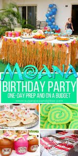 Simple Birthday Theme Ideas For Boy A Simple Diy Moana Birthday Party This Party Has So Many Fun Details In The Moana Themed Food Mo Simple Birthday Party Moana Themed Party Diy Birthday Party