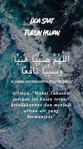Doa Saat Turun Hujan Hujan Doa Tuhan