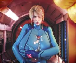 POV] Space Lady Samus Aran (Metroid) doing a Titjob