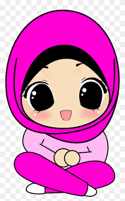 Woman Illustration Hijab Cartoon Drawing Muslim Islam Muslim Child Face Chibi Png Pngwing
