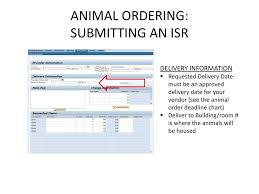 Procedure For Ordering Animals Ppt Download