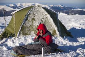 When you're awake, give your body the energy it needs to create heat by eating and drinking regularly. Stay Warm On A Cold Night With An Electric Heated Sleeping Bag