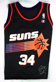 Why buy your jersey 2019 from our shop? Vintage Charles Barkley Phoenix Suns Road Black Nba Jersey Champion Size 48