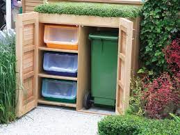 Maybe you would like to learn more about one of these? This Is Cute Enough To Put In The Garage Or Even The House I Always Wanted To Hide Th Recycling Storage Garbage And Recycling Storage Storage Solutions Diy