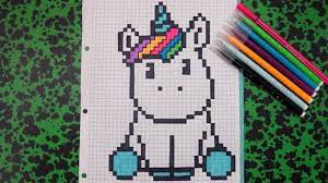 Powerful image editor not intended to make pixel art but you can set it up to use it (paid). Pixel Art Licorne Kawaii Re Up Meilleure Image Youtube
