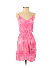 details about au amanda uprichard women pink casual dress s