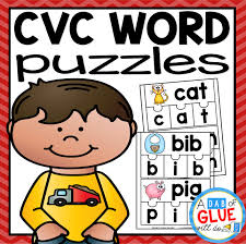 Cat, bat, vet, wet, big, dig, jog, log, tug and bug. Cvc Word Puzzles Dollar Teachers Club